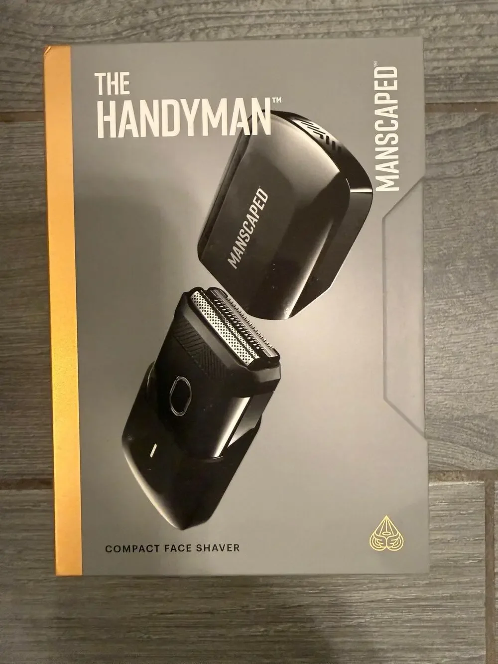MANSCAPED The Handyman Compact Face Shaver 30-00150 NEW SEALED Waterproof